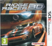 Ridge Racer 3D (Namco logo to the right)