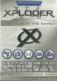 Xploder Lite V4 for PlayStation 2