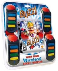 Buzz! Quiz TV (with Four Wireless Buzz! Buzzers)