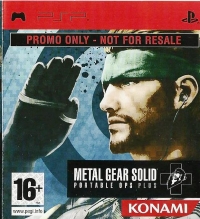 Metal Gear Solid : Portable Ops Plus (Not for Resale)