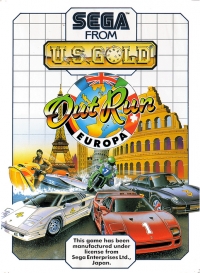 Out Run Europa - Sega From U.S. Gold