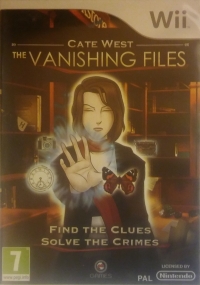 Cate West: The Vanishing Files (Green rating)