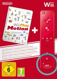 Wii Play: Motion + Wii Remote Plus (red)