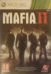 Mafia II (with Xbox LIVE warning label)